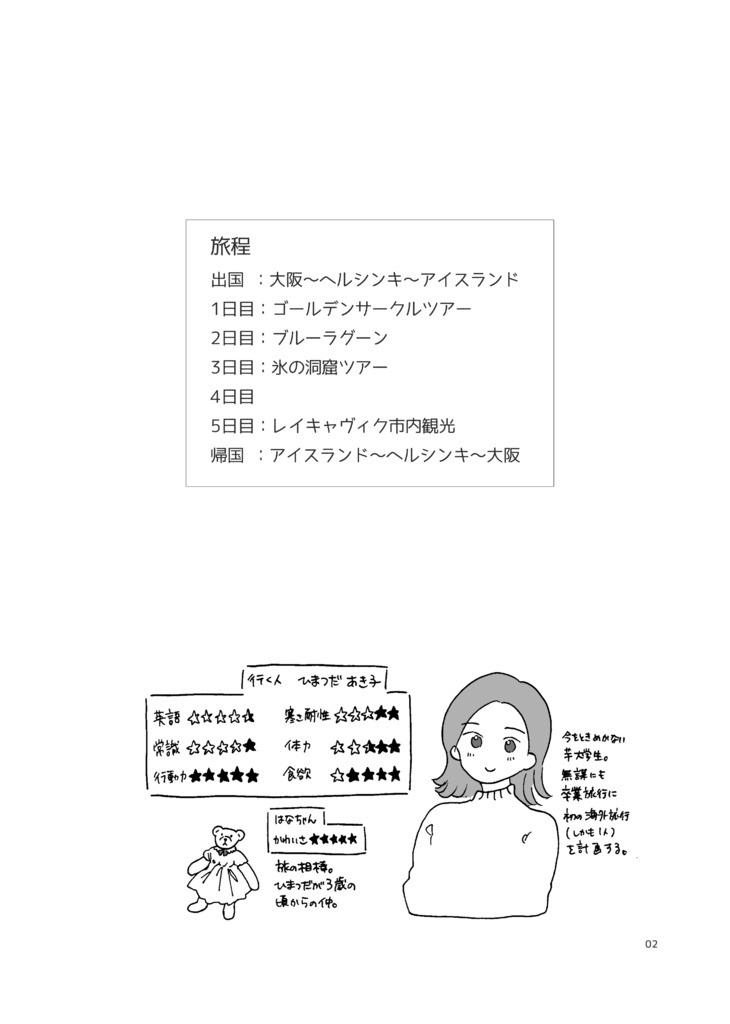 旅行記「はなちゃんとアイスランドに行った話1」