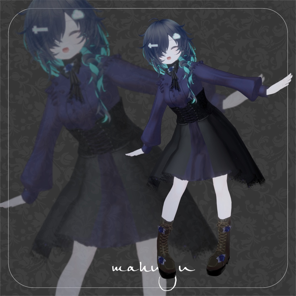 セール中❣【7アバター対応】ギミック付き~Rosenrot~