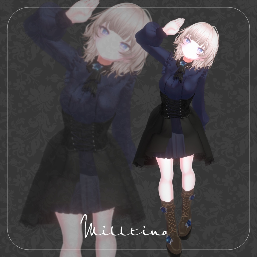 セール中❣【7アバター対応】ギミック付き~Rosenrot~