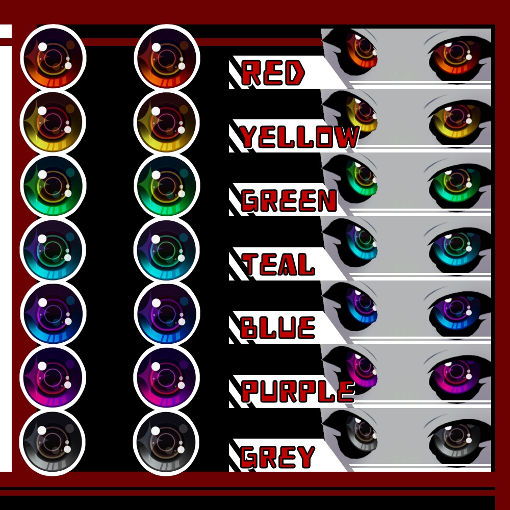 lenz! - vroid asset for vtubers - eye texture