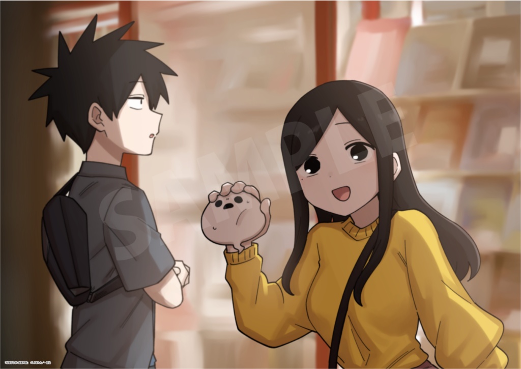 先輩がうざい後輩の話 描き下ろしポスター 02