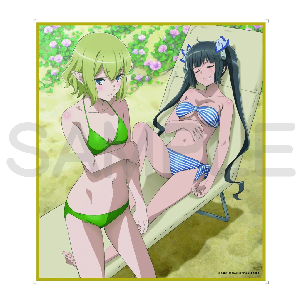 ダンジョンに出会いを求めるのは間違っているだろうか　ファインアート色紙04