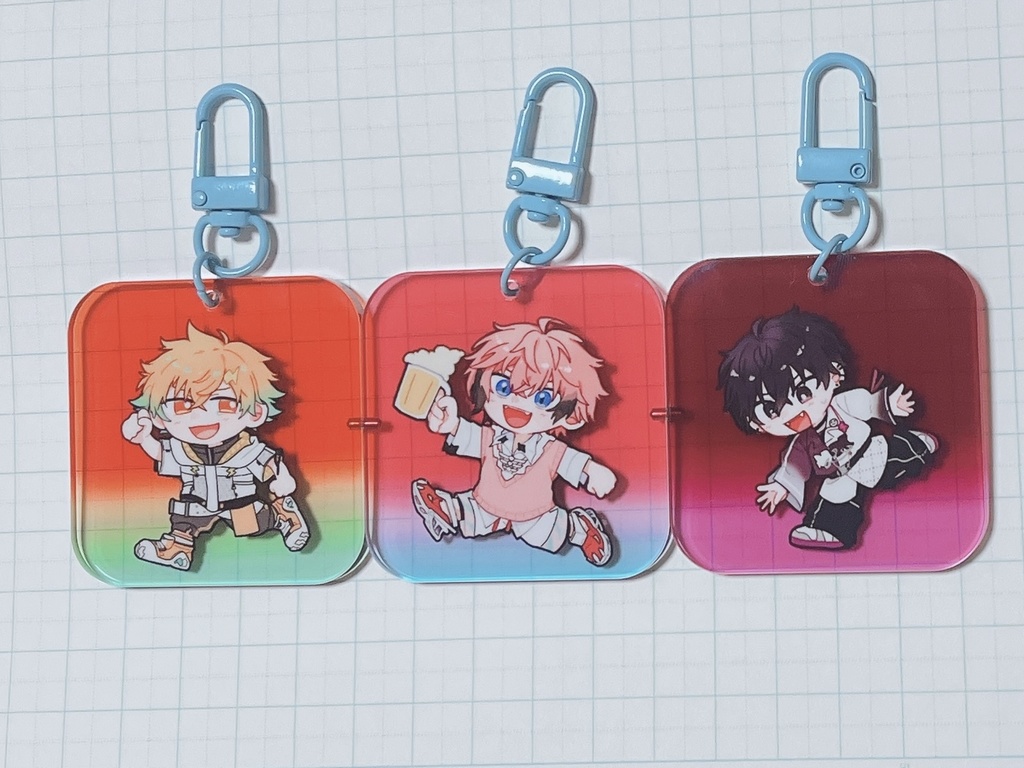 【非公式】珍走団 サンコイチアクリルキーホルダー