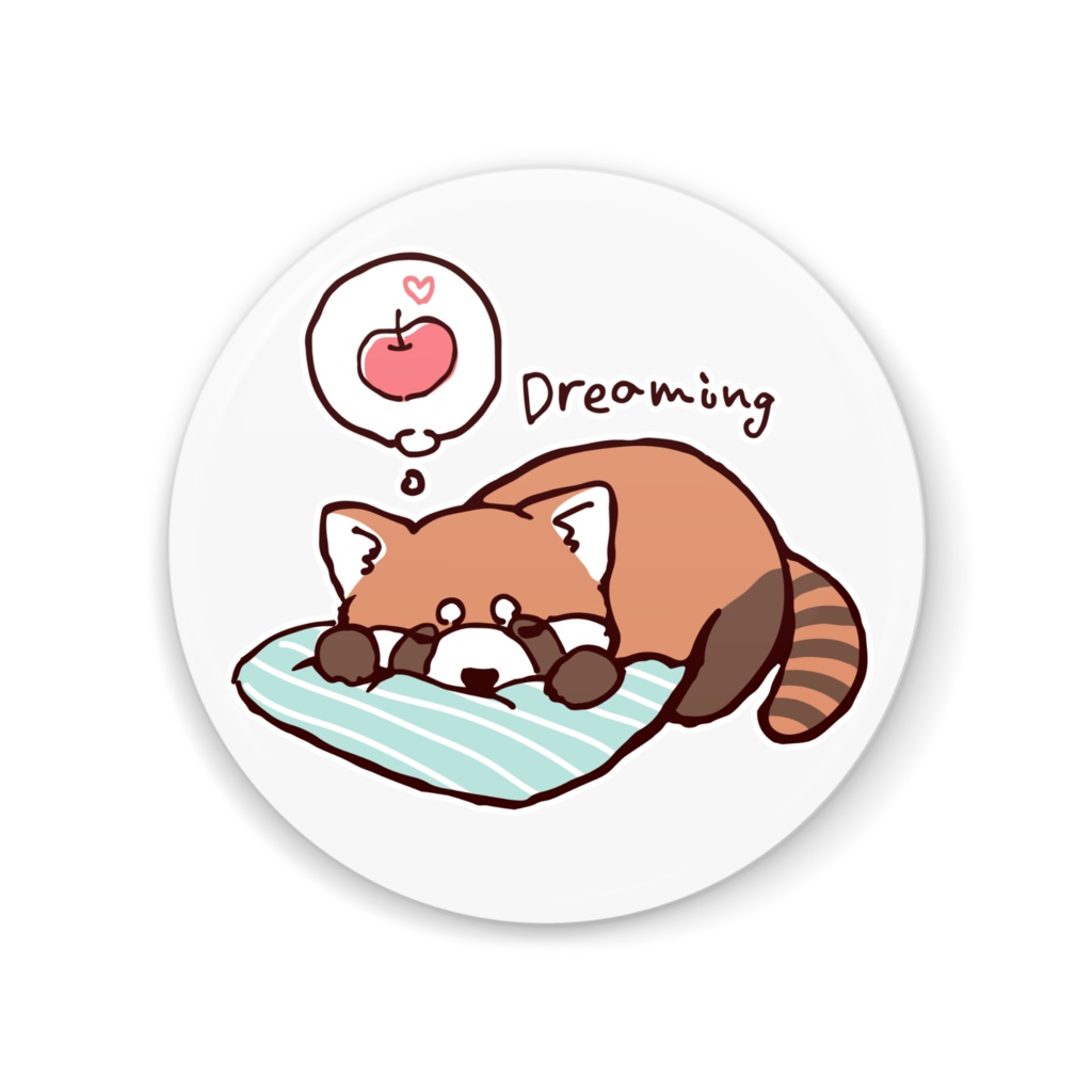 お昼寝レッサーパンダ