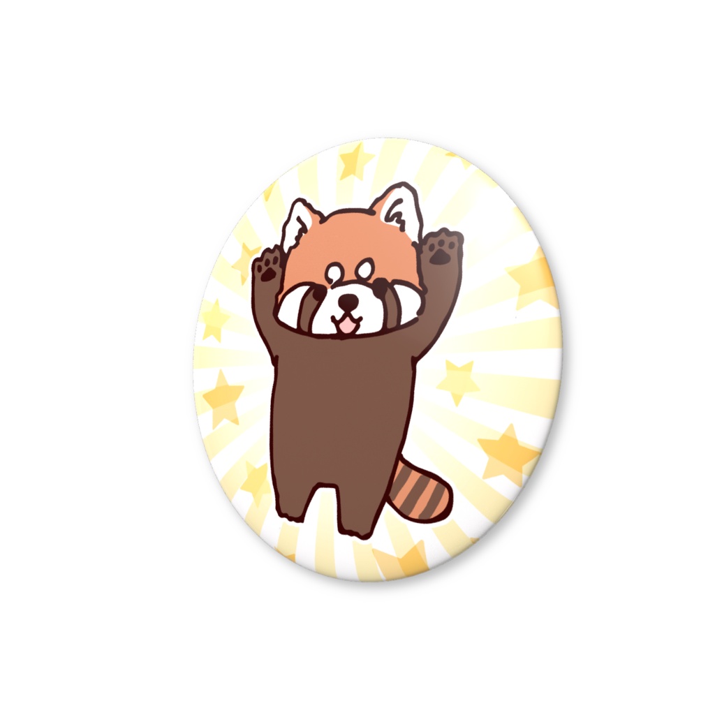 威嚇?するレッサーパンダ