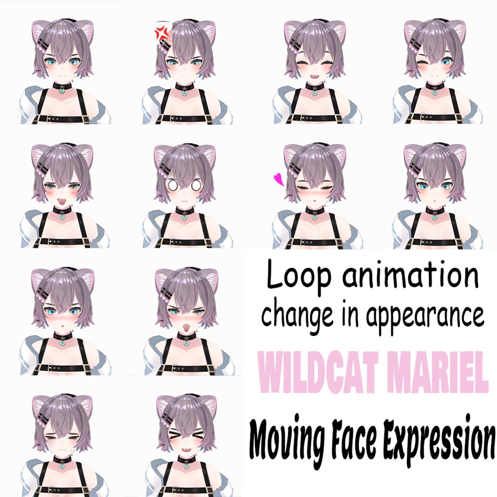 wildcat mariel FX/gesture/expression/change in appearance