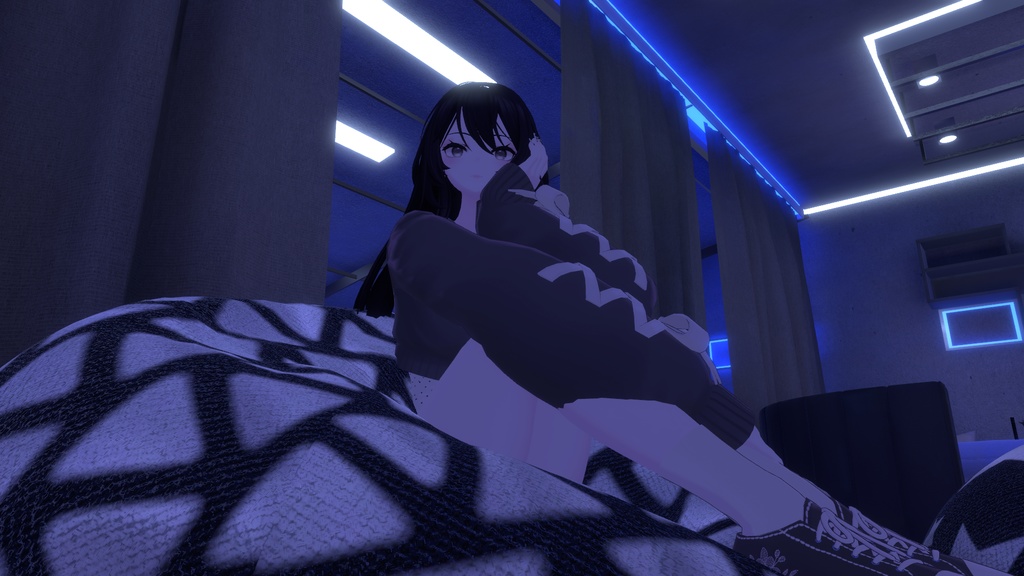 턱을괴고있는포즈