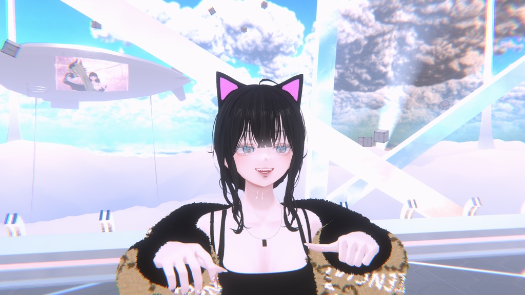 고양이 귀 머리띠 cat ears headband