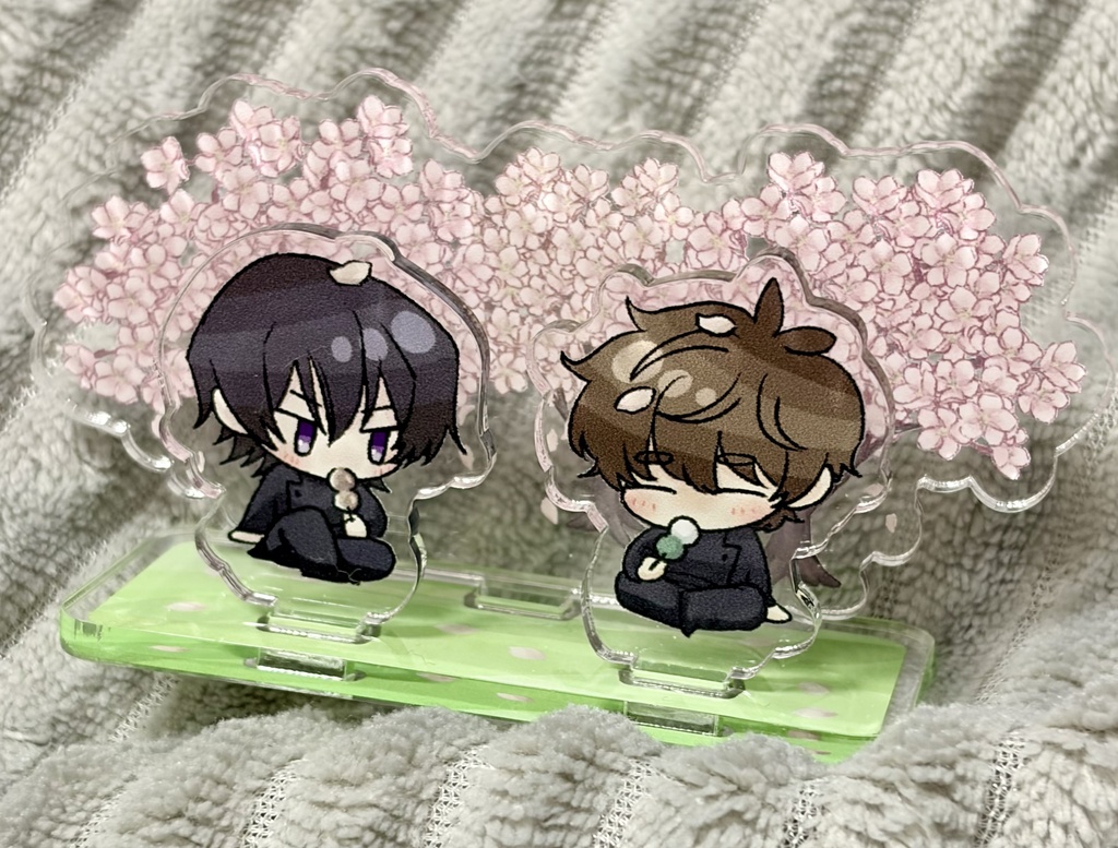 箱庭お花見アクスタプレート