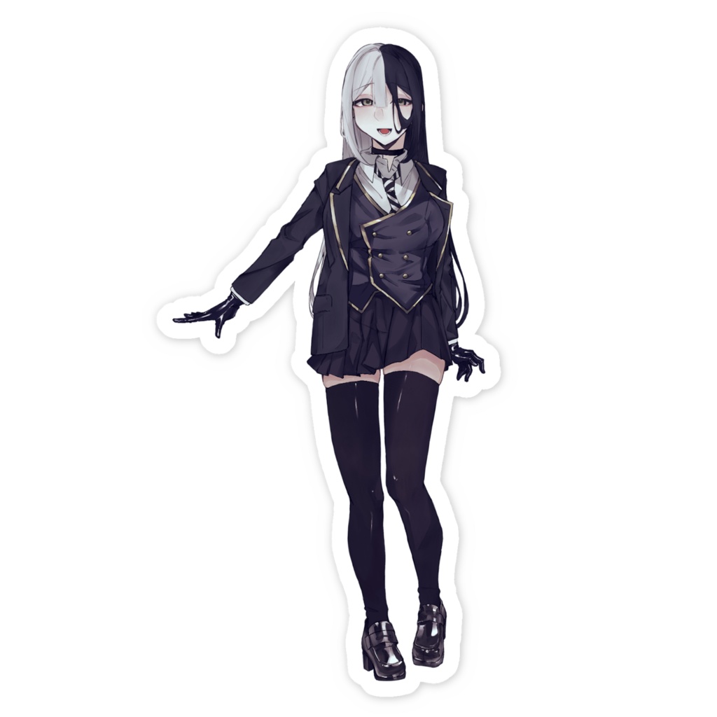 白羽ステッカー(明日香)