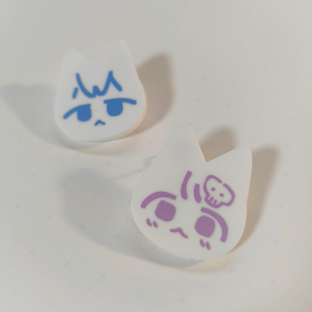 ネコちゃんピアス