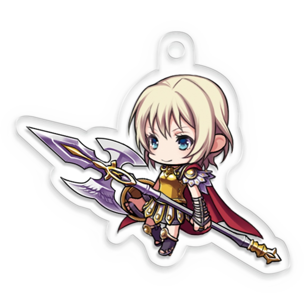 【ゆるドラシル】アテナ　アクリルキーホルダー