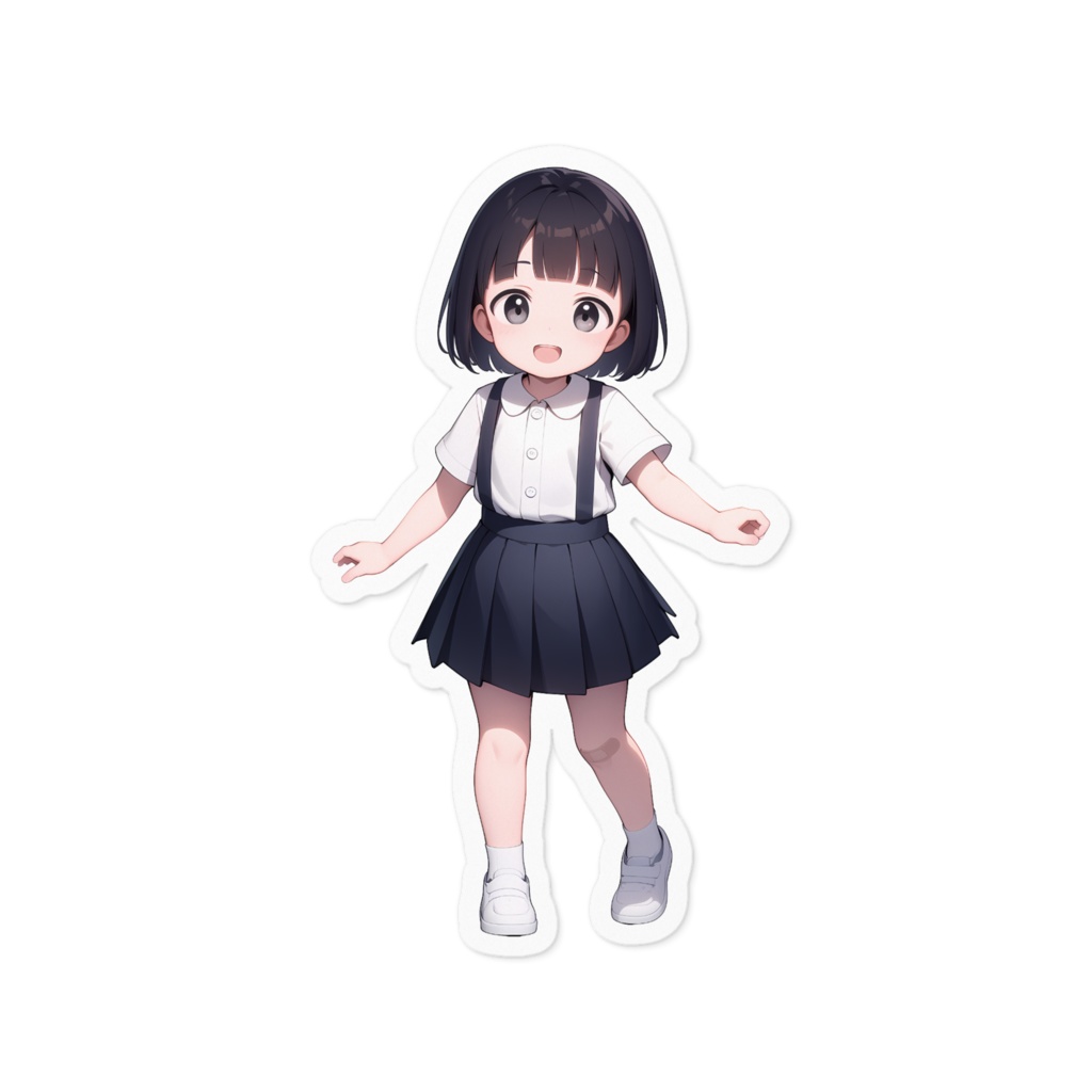 ゆりちゃん ステッカー