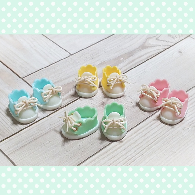 スカラップシューズ（10㎝ぬい用）