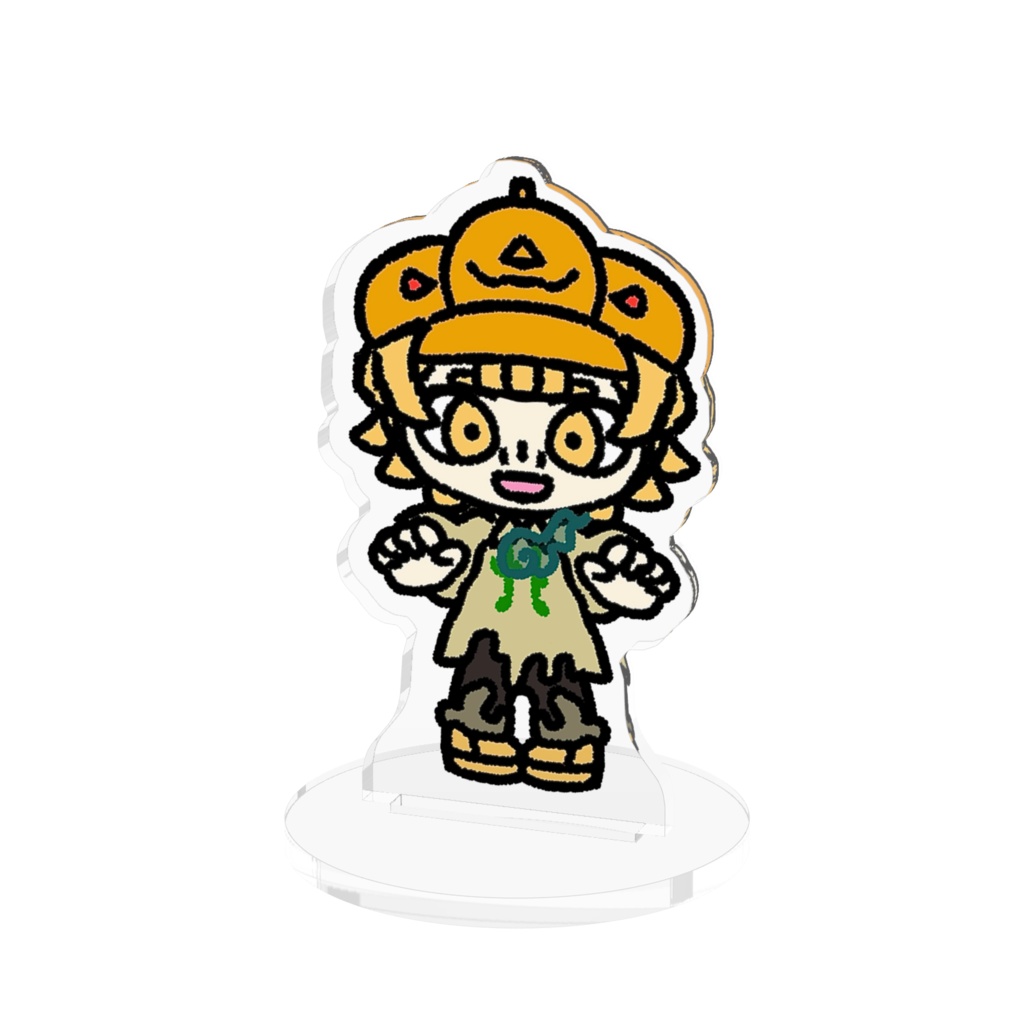 【着るハロウィン】ジャックオランタンのアクスタ