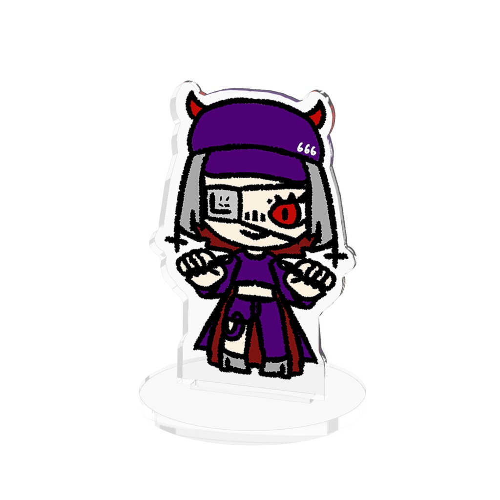 【着るハロウィン】デビルのアクスタ