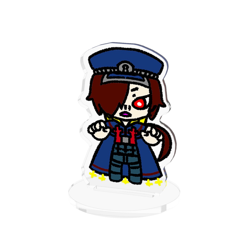 【着るハロウィン】死神のアクスタ
