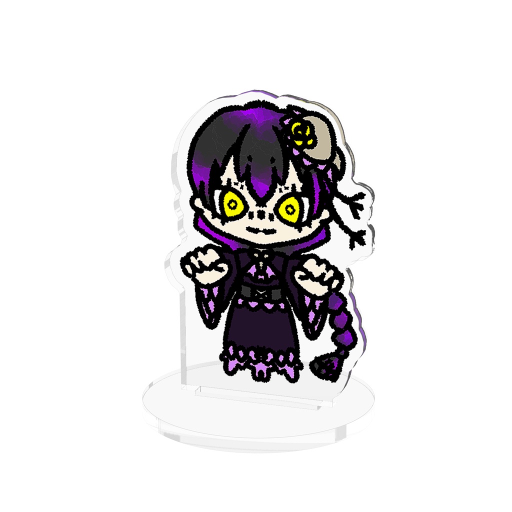【着るハロウィン】カラスのアクスタ
