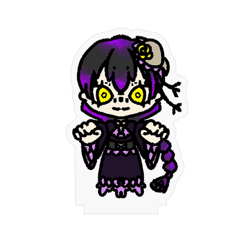 【着るハロウィン】カラスのアクスタ