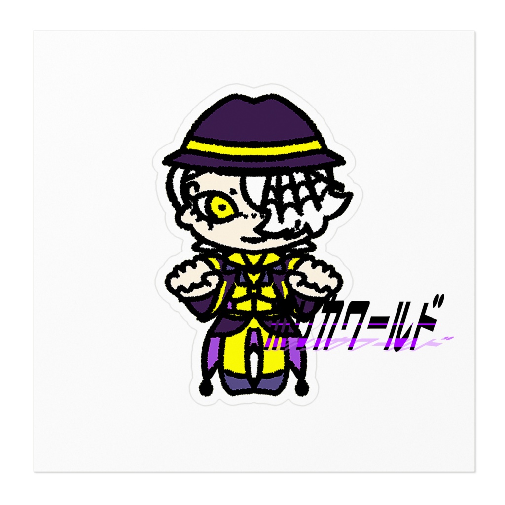 【着るハロウィン】蜘蛛のステッカー