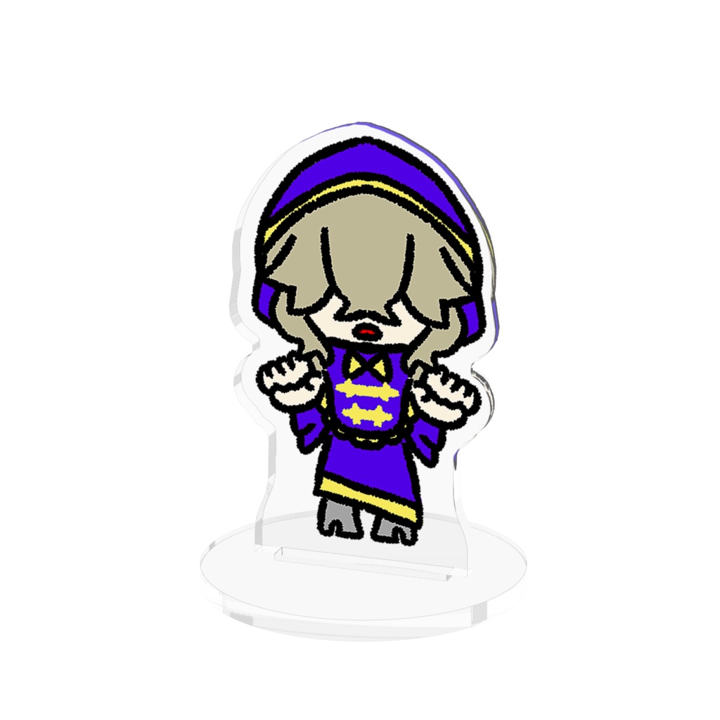 【着るハロウィン】魔女のアクスタ