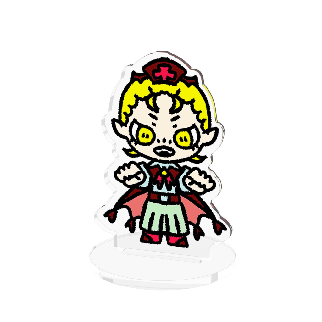 【着るハロウィン】コウモリのアクスタ