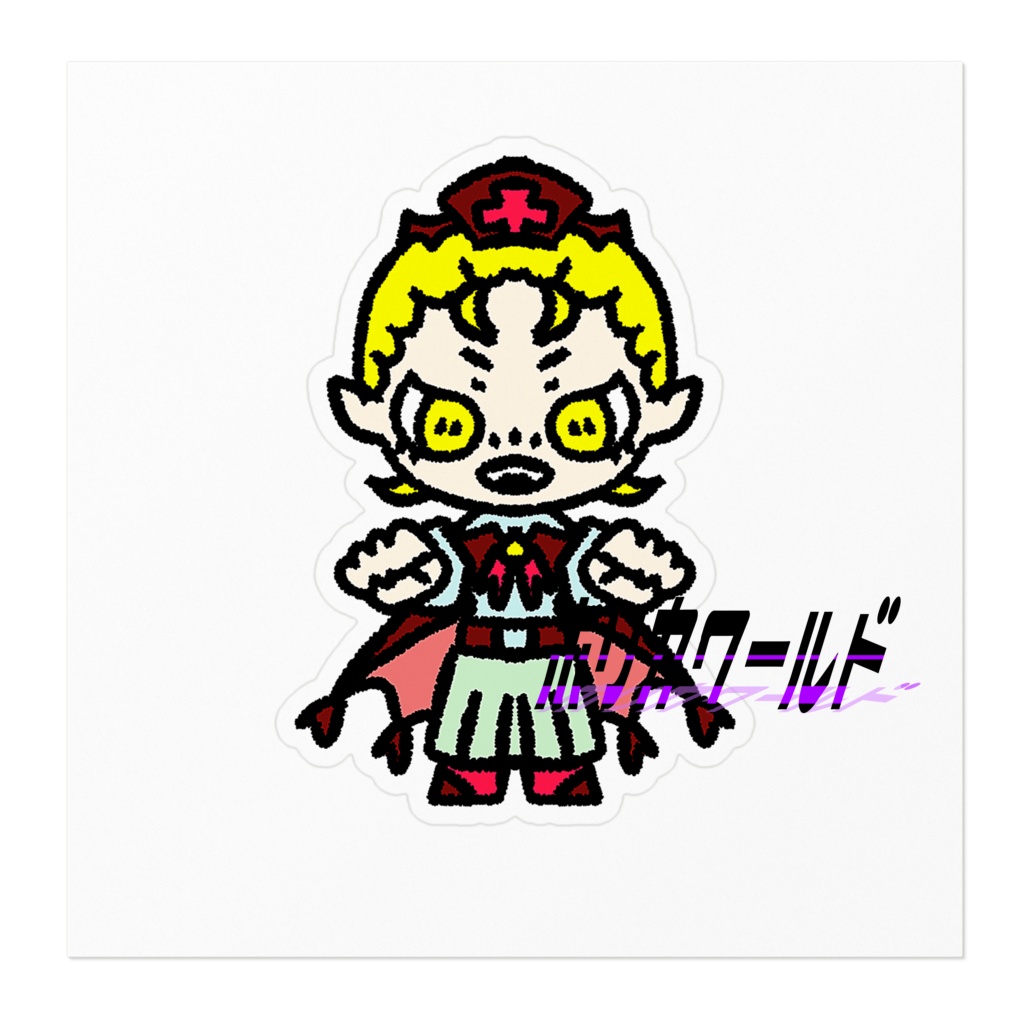 【着るハロウィン】コウモリのステッカー