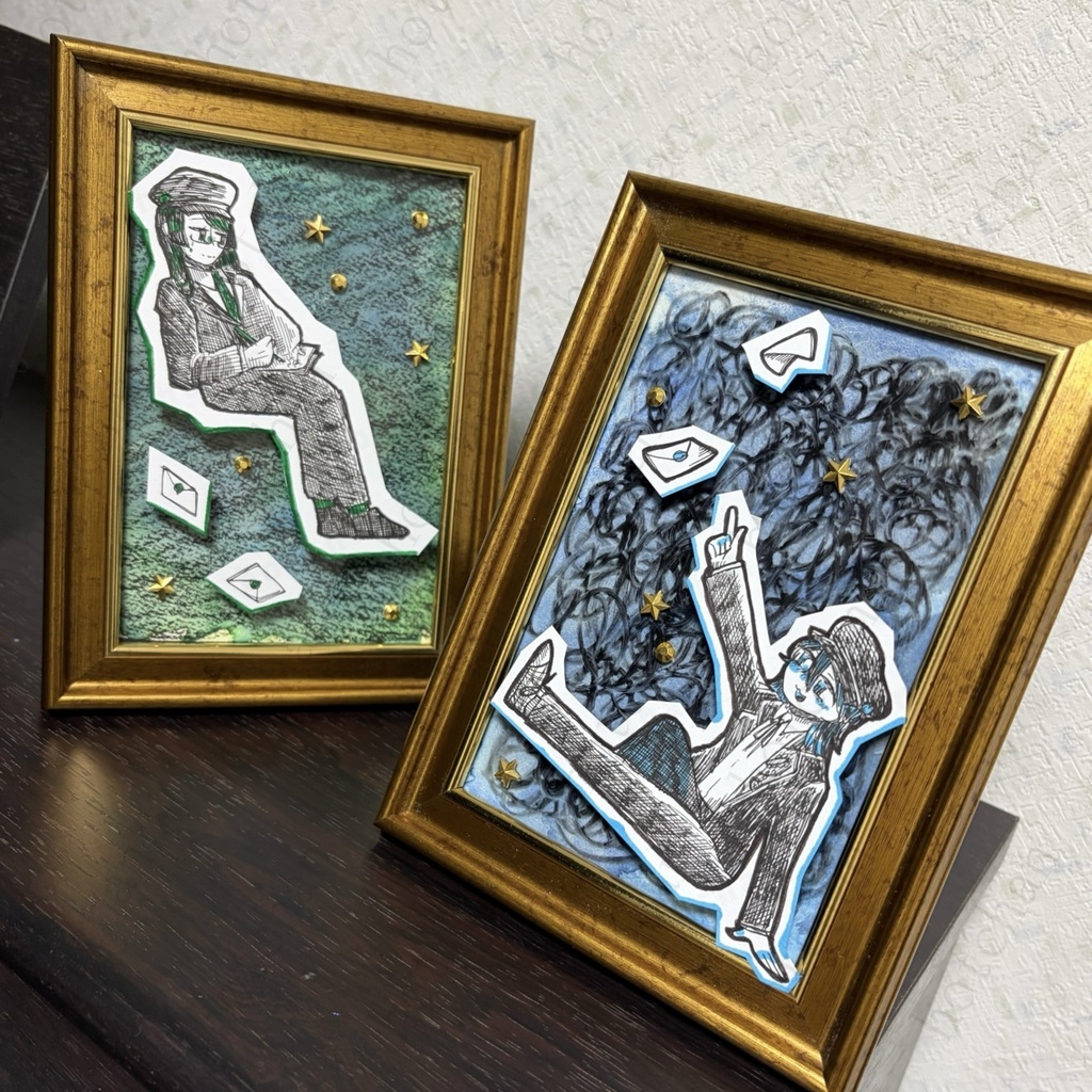 【うおやぎ郵便局】原画作品