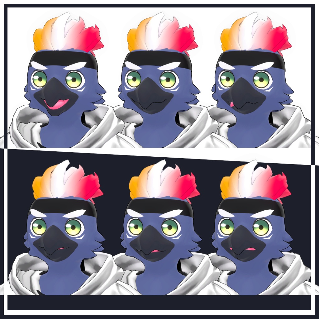 チャックくん/Chuck/ VRChat Avatar 3D Model