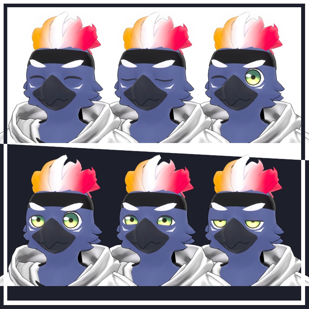 チャックくん/Chuck/ VRChat Avatar 3D Model