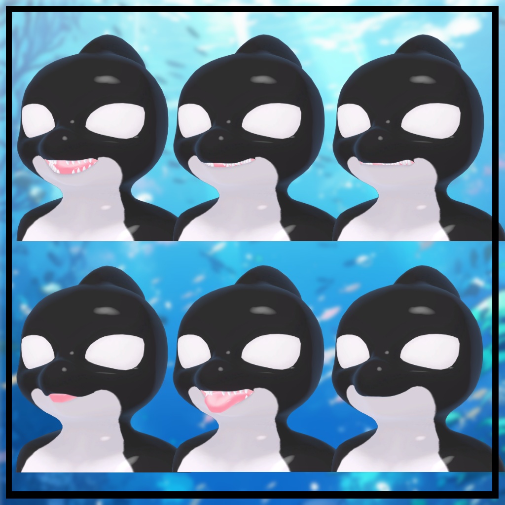 オルカトラ/Orcatra/ VRChat Avatar 3D Model