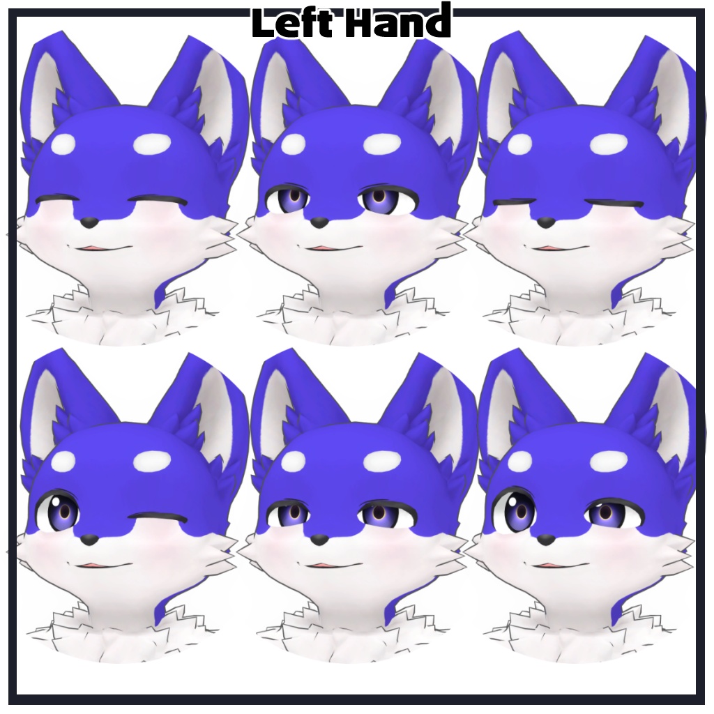 キャンバスくん(亜種同梱)/Canvas(& SSP)/ VRChat Avatar 3D Model