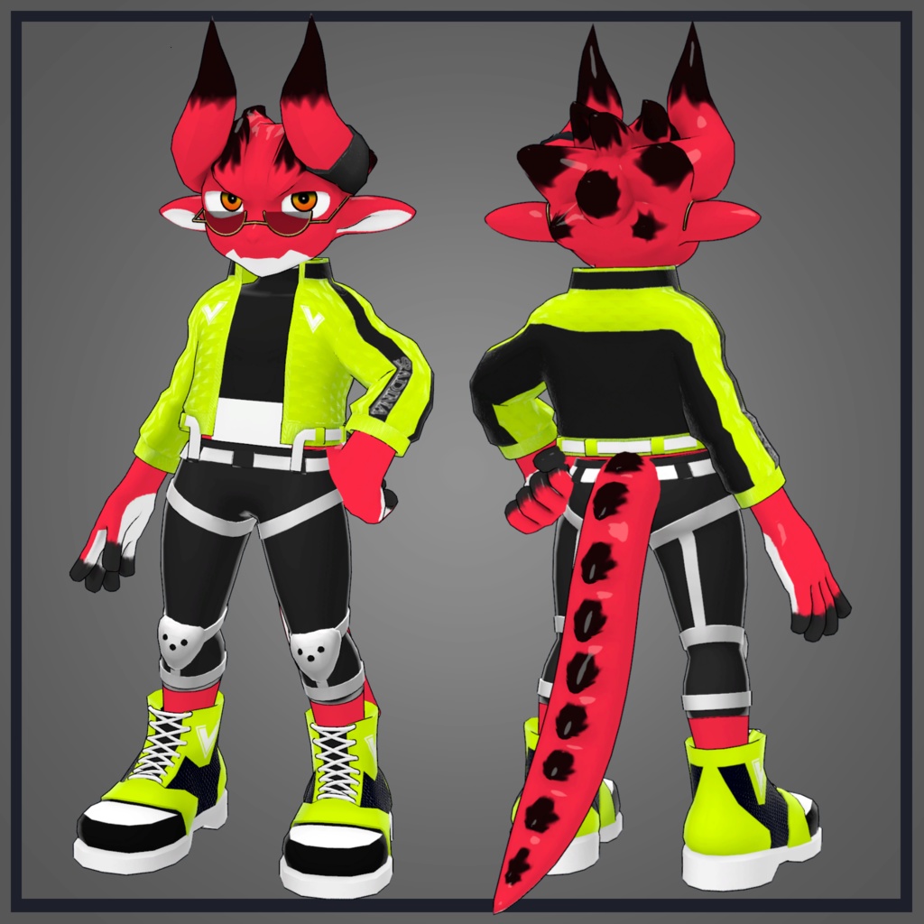 【MTBody】Nikaku【VRChat想定アバター】