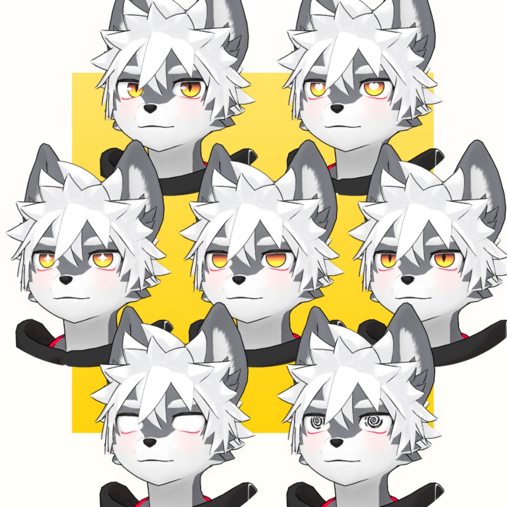 アクセルくん/Axel/ VRChat Avatar 3D Model