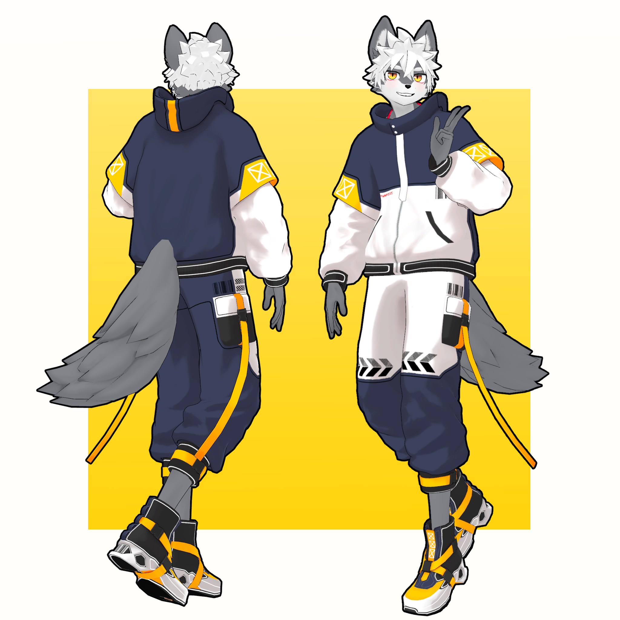 アクセルくん/Axel/ VRChat Avatar 3D Model - 三毛屋 - BOOTH