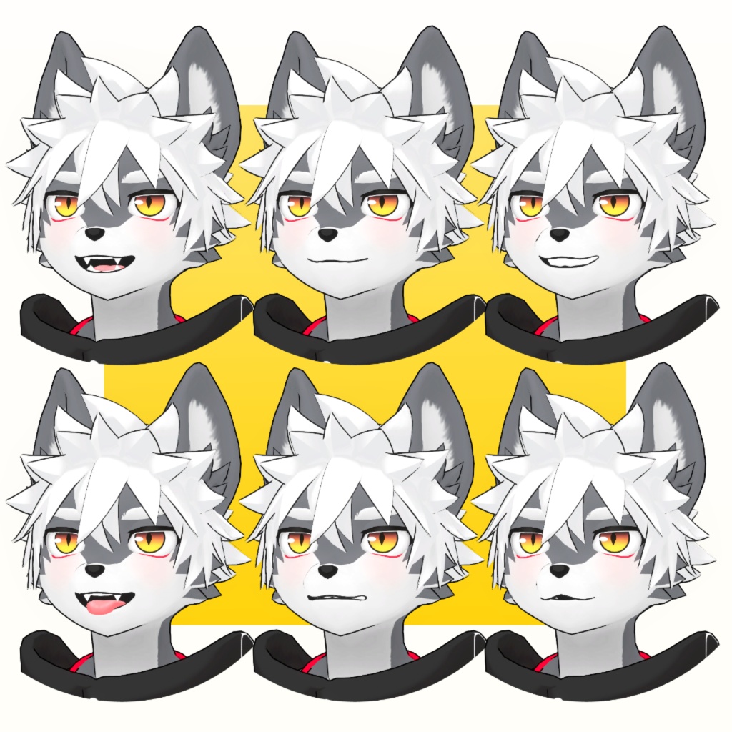 アクセルくん/Axel/ VRChat Avatar 3D Model