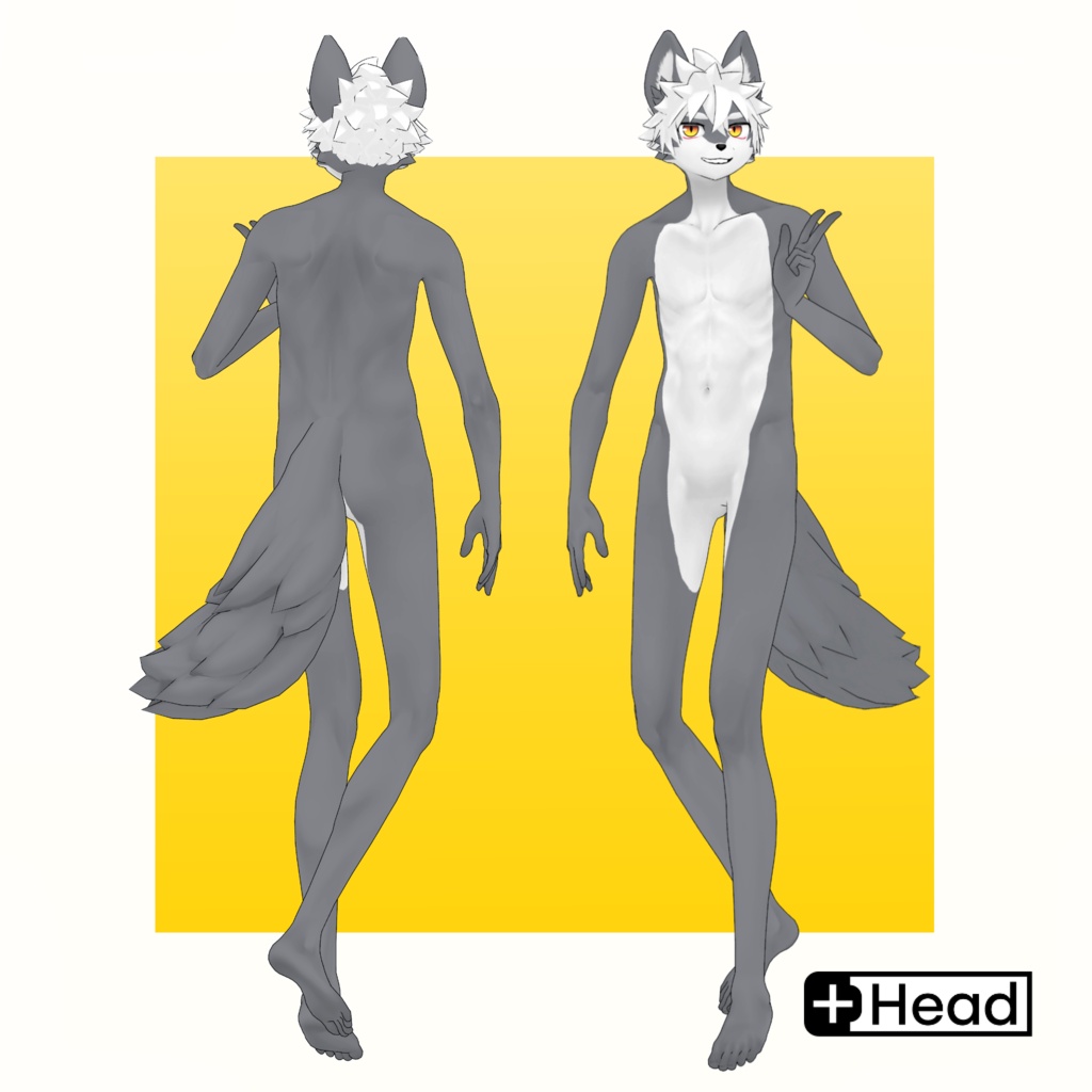 アクセルくん/Axel/ VRChat Avatar 3D Model