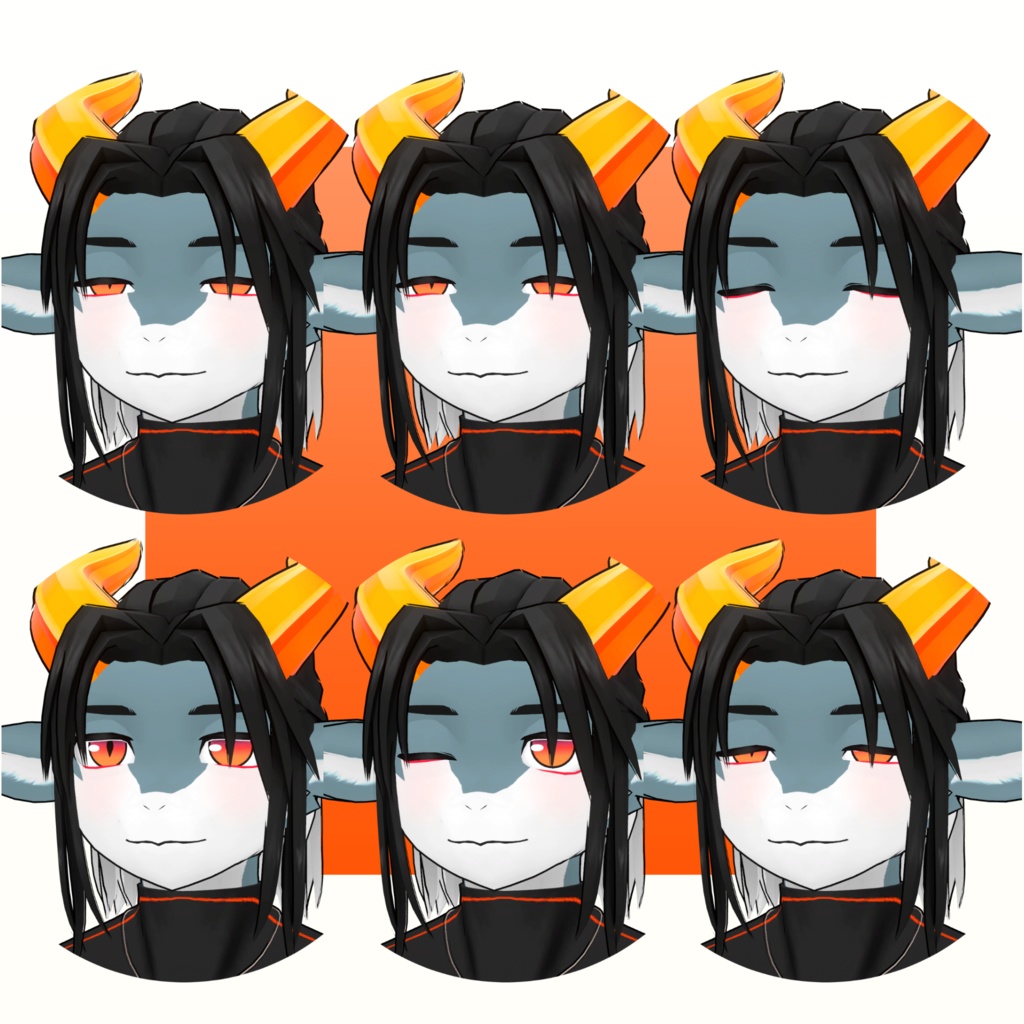 シャオレイくん/Xiaolei/ VRChat Avatar 3D Model