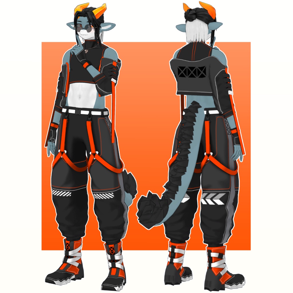 シャオレイくん/Xiaolei/ VRChat Avatar 3D Model