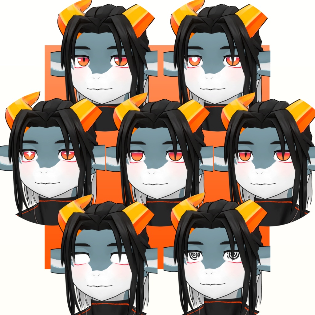 シャオレイくん/Xiaolei/ VRChat Avatar 3D Model