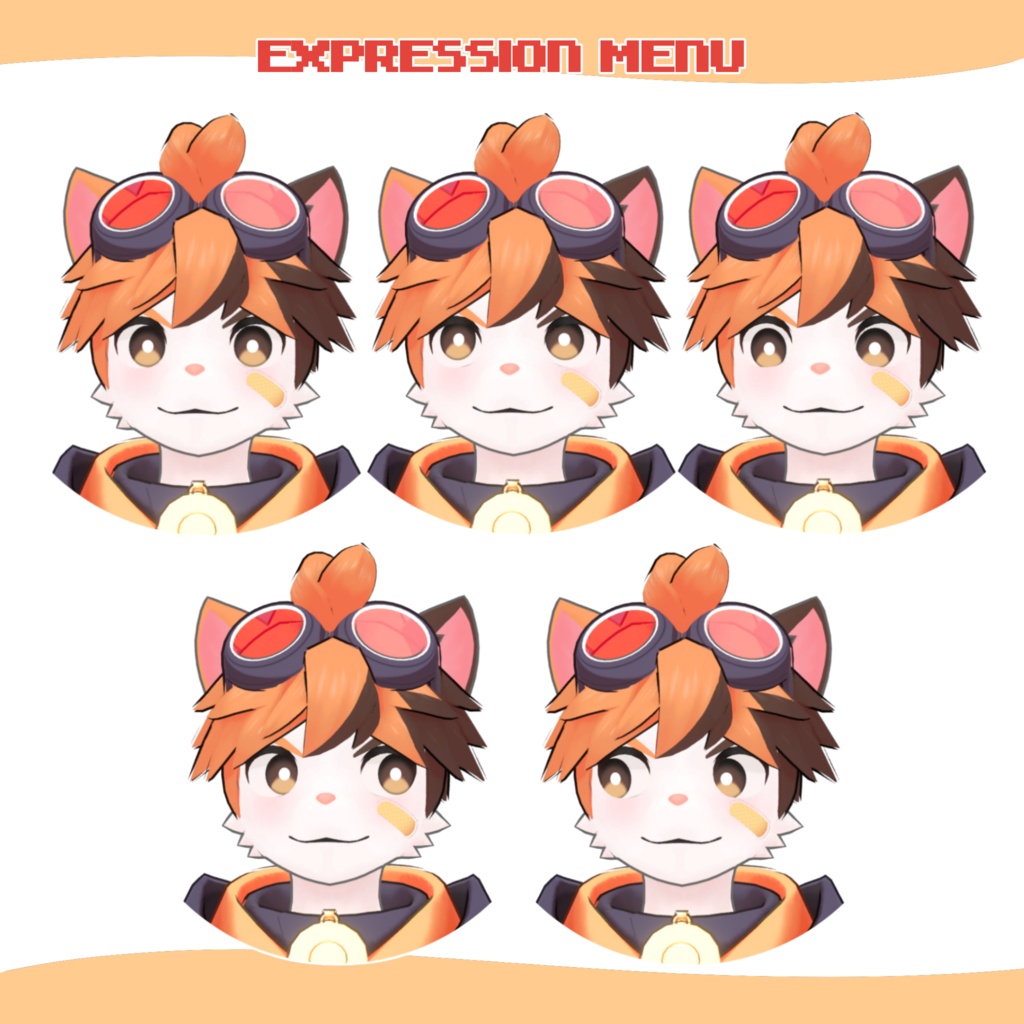 ミケマルくん/MIKEMARU/ VRChat Avatar 3D Model