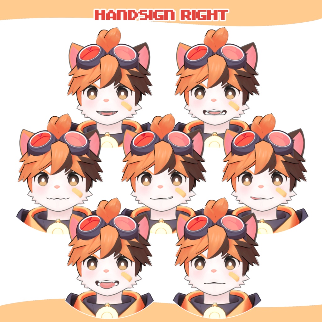 ミケマルくん/MIKEMARU/ VRChat Avatar 3D Model