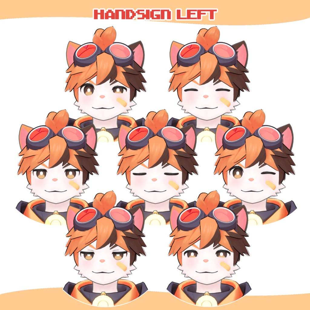 ミケマルくん/MIKEMARU/ VRChat Avatar 3D Model