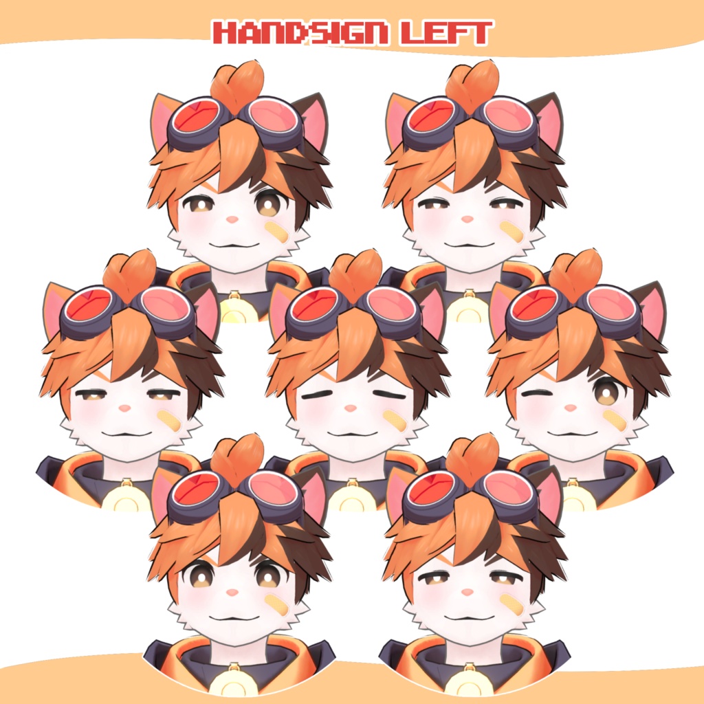 ミケマルくん/MIKEMARU/ VRChat Avatar 3D Model
