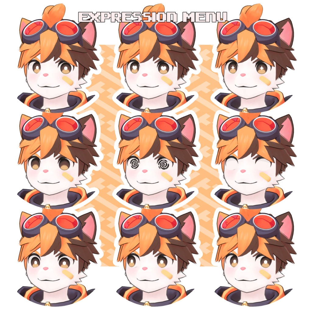 ミケマルくん/MIKEMARU/ VRChat Avatar 3D Model