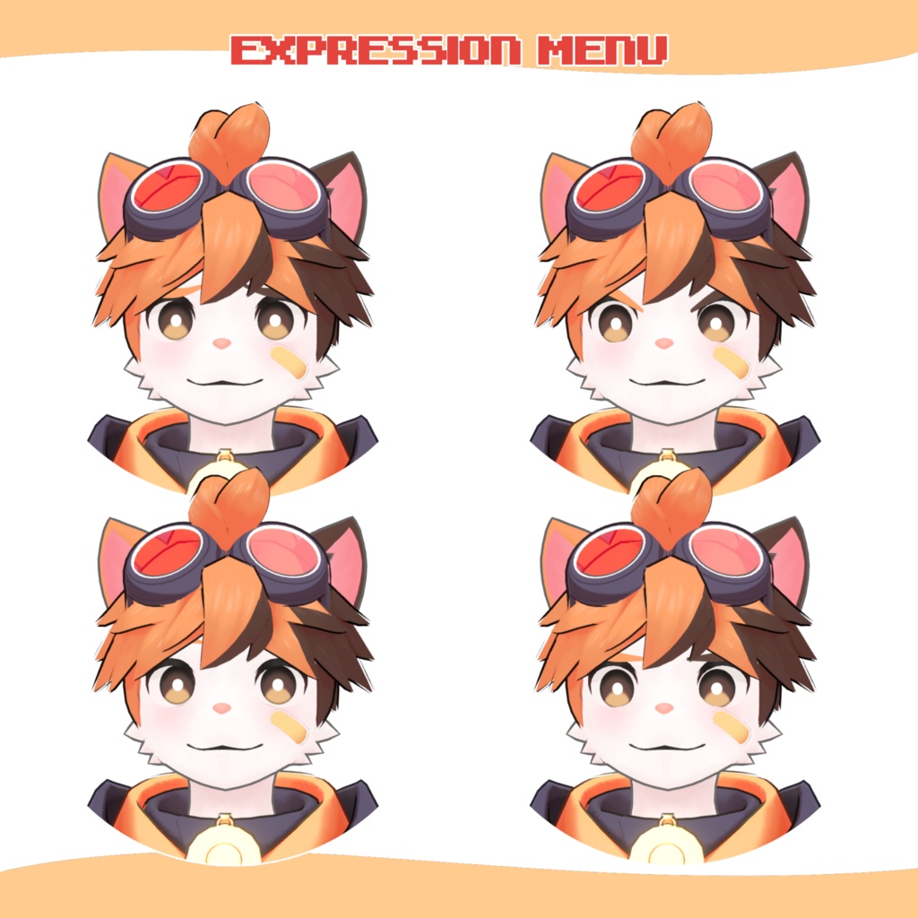 ミケマルくん/MIKEMARU/ VRChat Avatar 3D Model