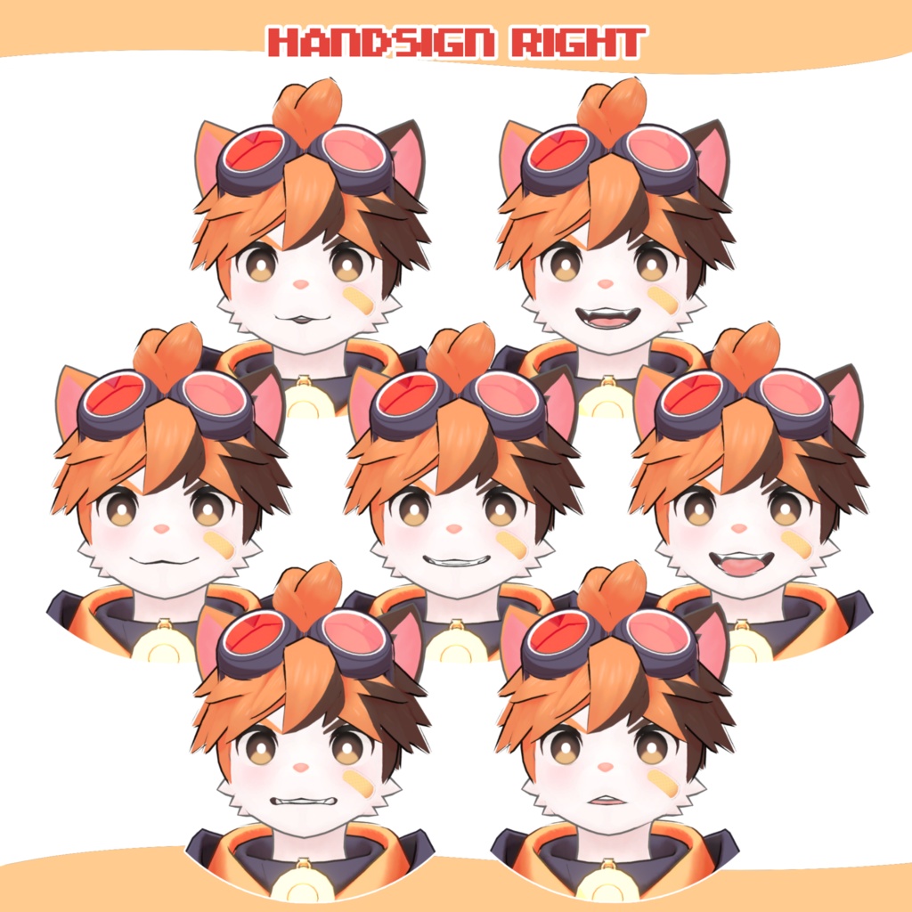 ミケマルくん/MIKEMARU/ VRChat Avatar 3D Model