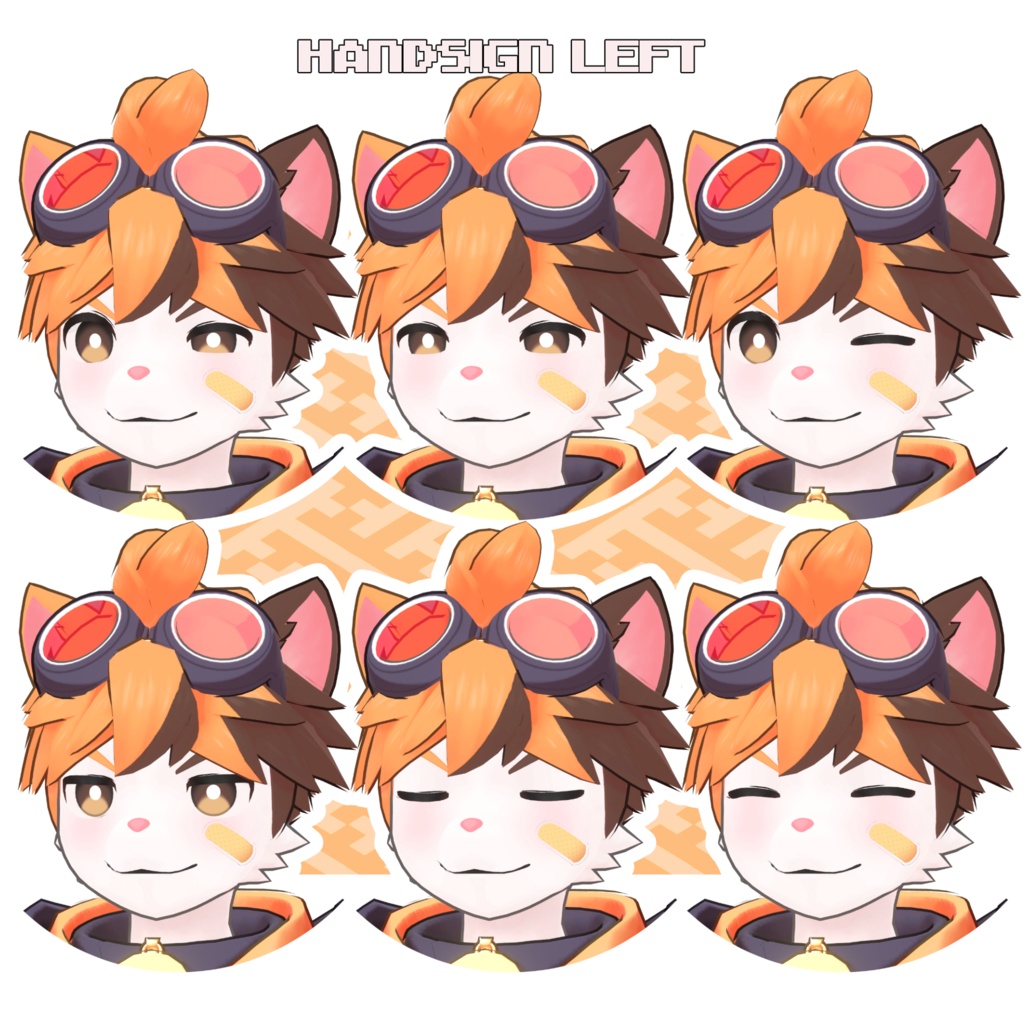 ミケマルくん/MIKEMARU/ VRChat Avatar 3D Model