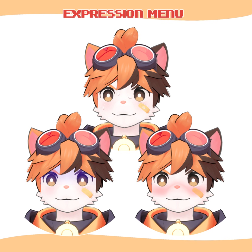 ミケマルくん/MIKEMARU/ VRChat Avatar 3D Model
