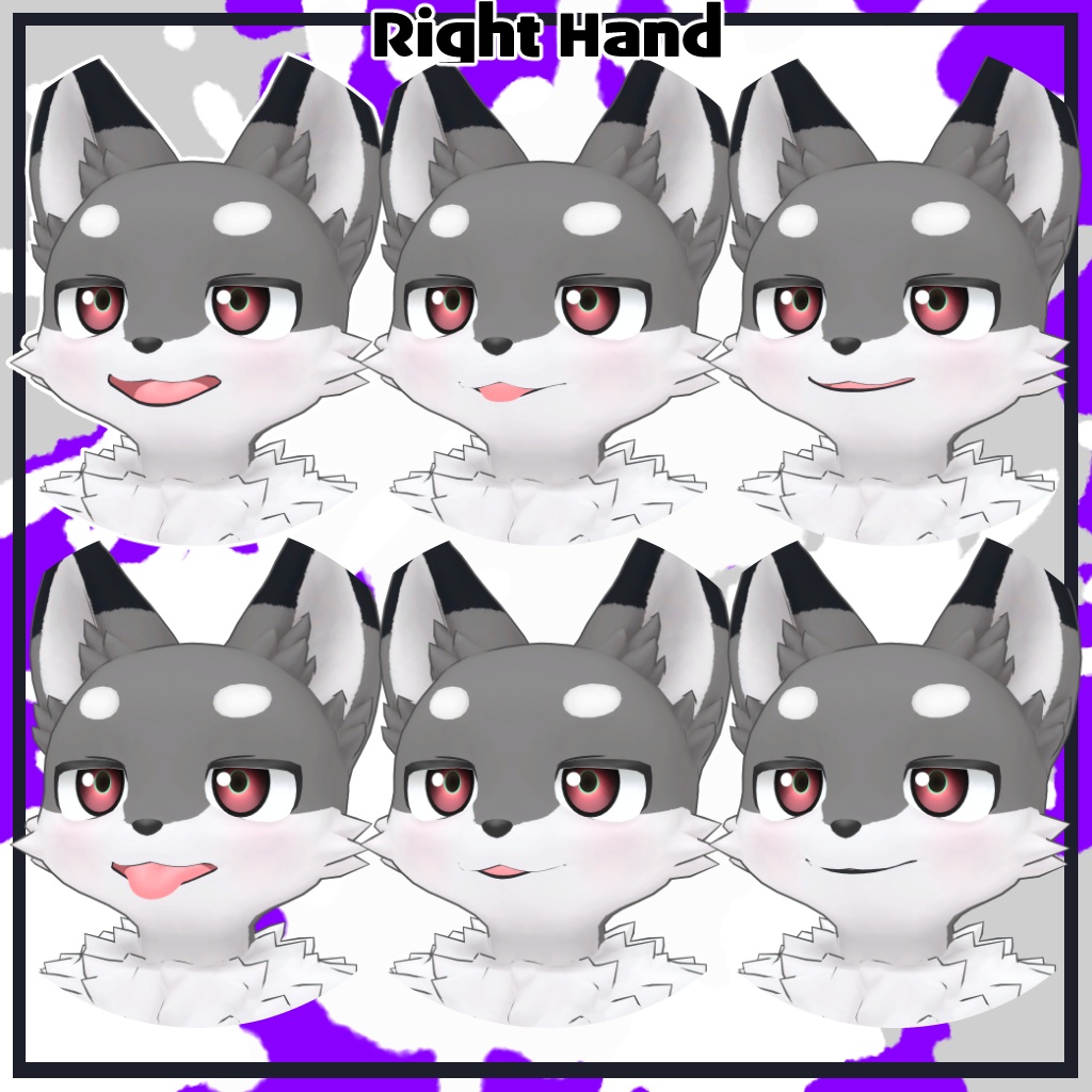 キャンバスくん亜種/Canvas/ VRChat Avatar 3D Model